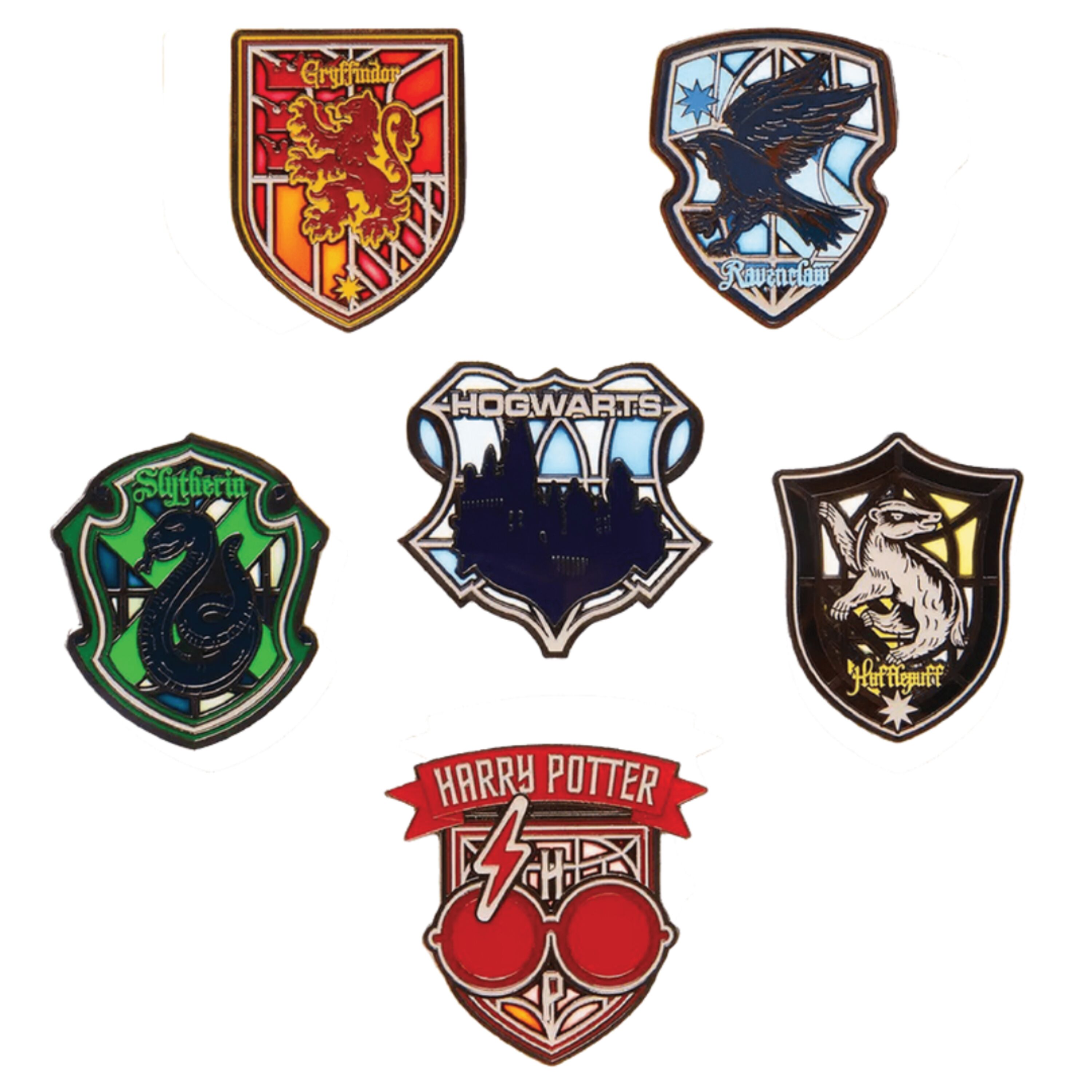 PIN CAJA MISTERIO VIDRIERAS HARRY POTTER - HARRY POTTER LOUNGEFLY