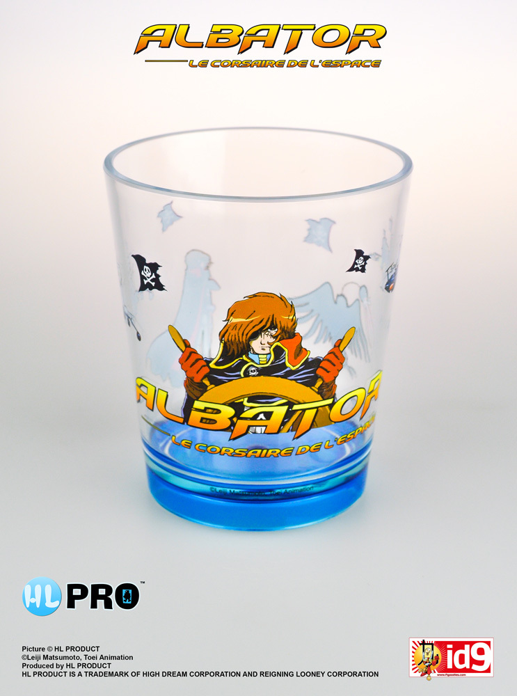 Vaso de plástico Timón - Capitán Harlock