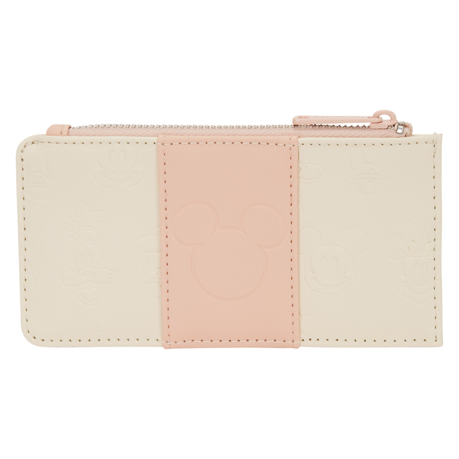 PORTATARJETAS GRANDE CON ESTAMPADO TODO DE MICKEY Y AMIGOS - DISNEY LOUNGEFLY