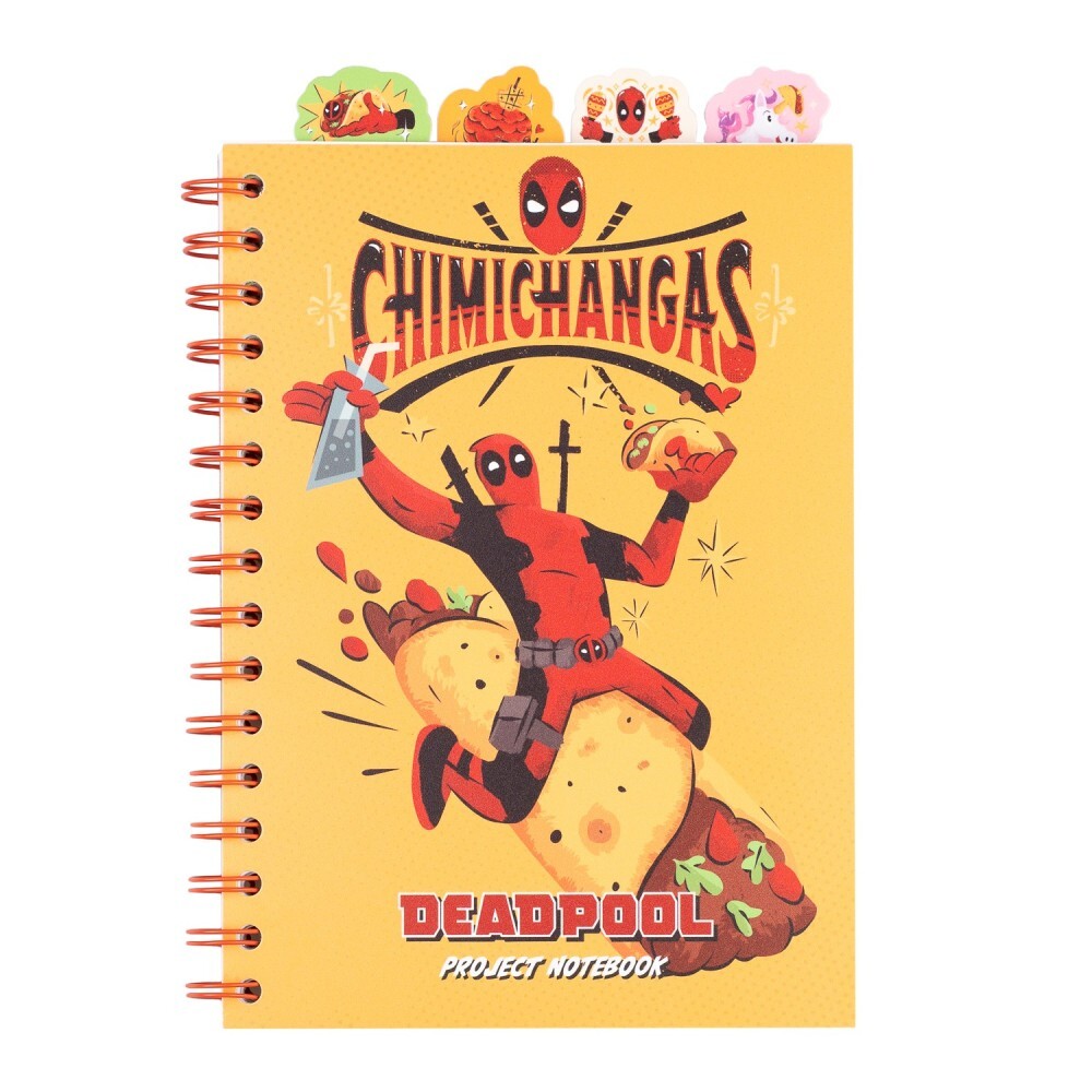 Cuaderno del Proyecto Deadpool de Marvel