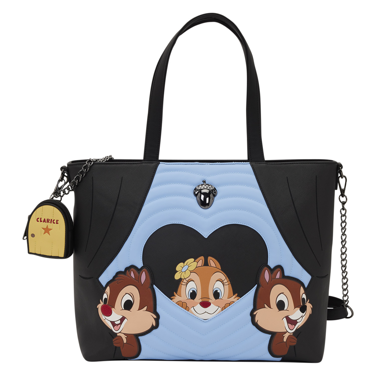 Bolsa Tote con monedero Chip y Dale  - Disney Loungefly