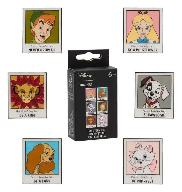 Pin cajas sorpresa Anuario de clásicos - Disney Loungefly