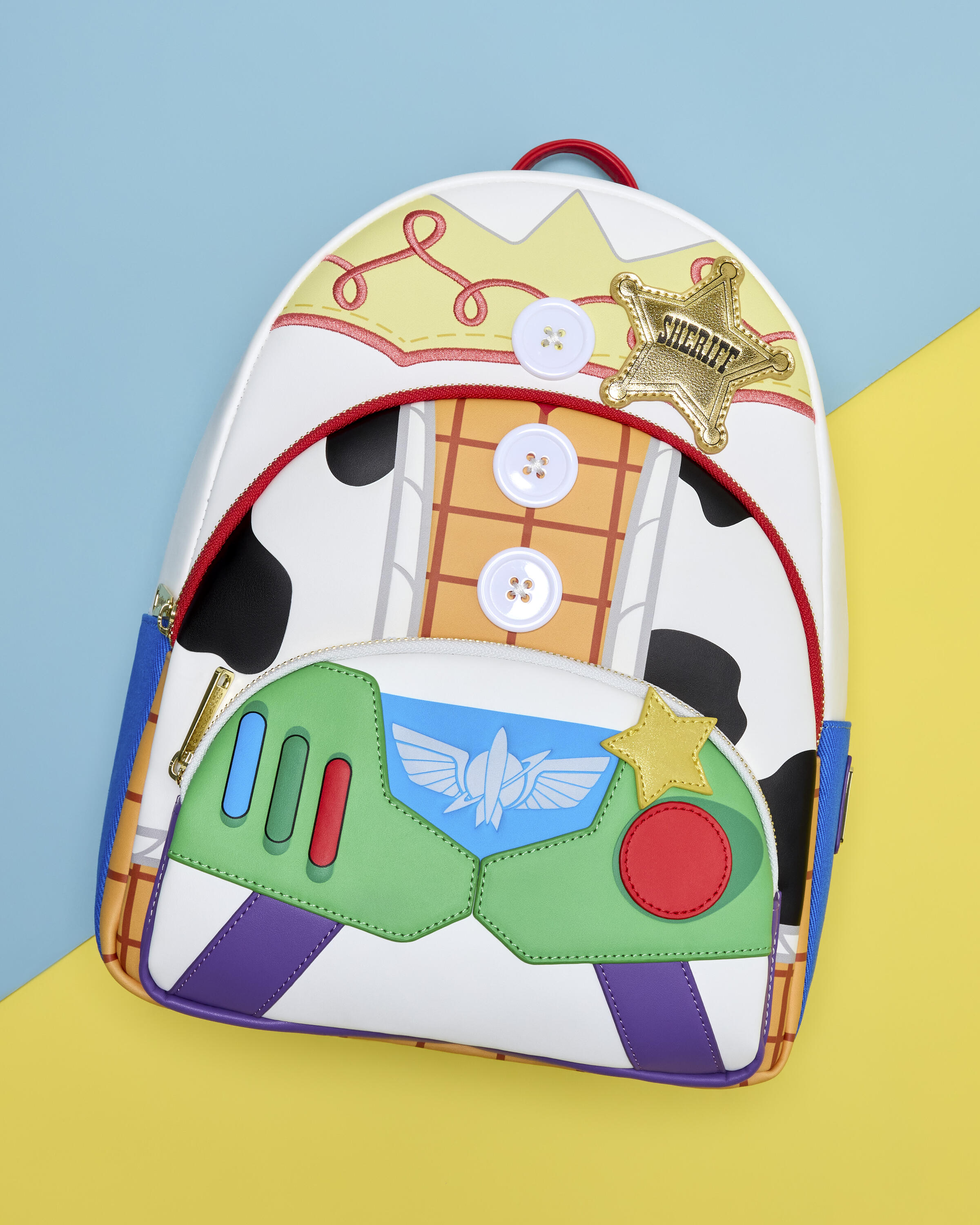 Mochilas mediana con tres bolsillos - Disney-Pixar Loungefly Toy Story 5