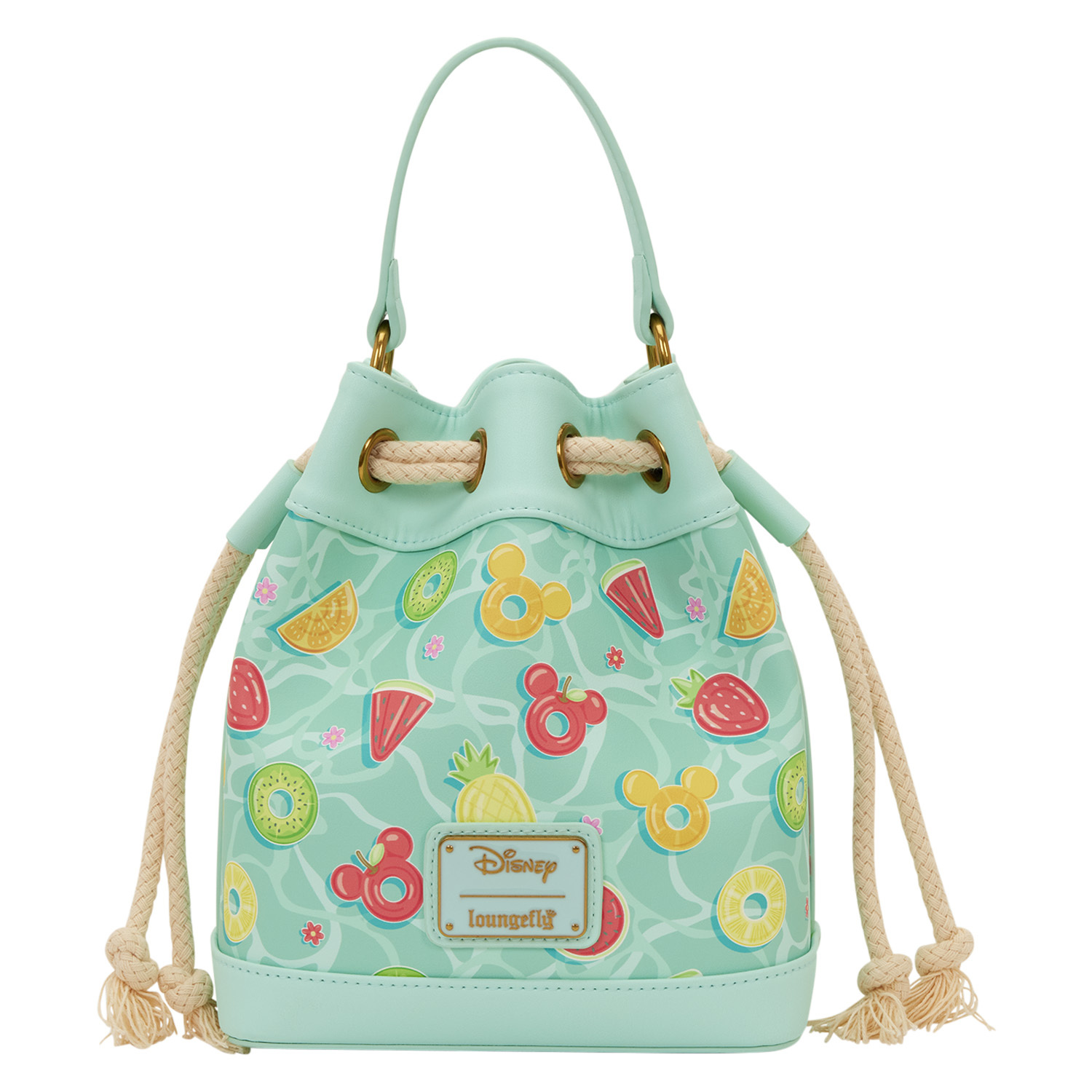 Bolso Bandolera cubo con Mickey Mouse beach fun - Disney Loungefly